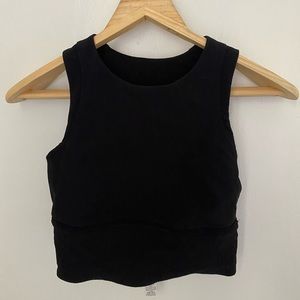 Lululemon Cropped Ribbed Tank